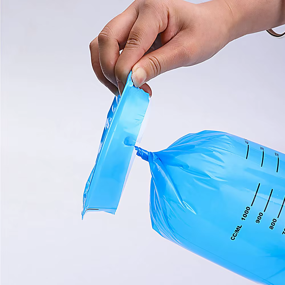 Sacs portables étanches pour le vomi du poulet, sacs anti-nausée, voyage, mouvement, voiture, avion, mal, enfants, femmes enceintes, 1000ml
