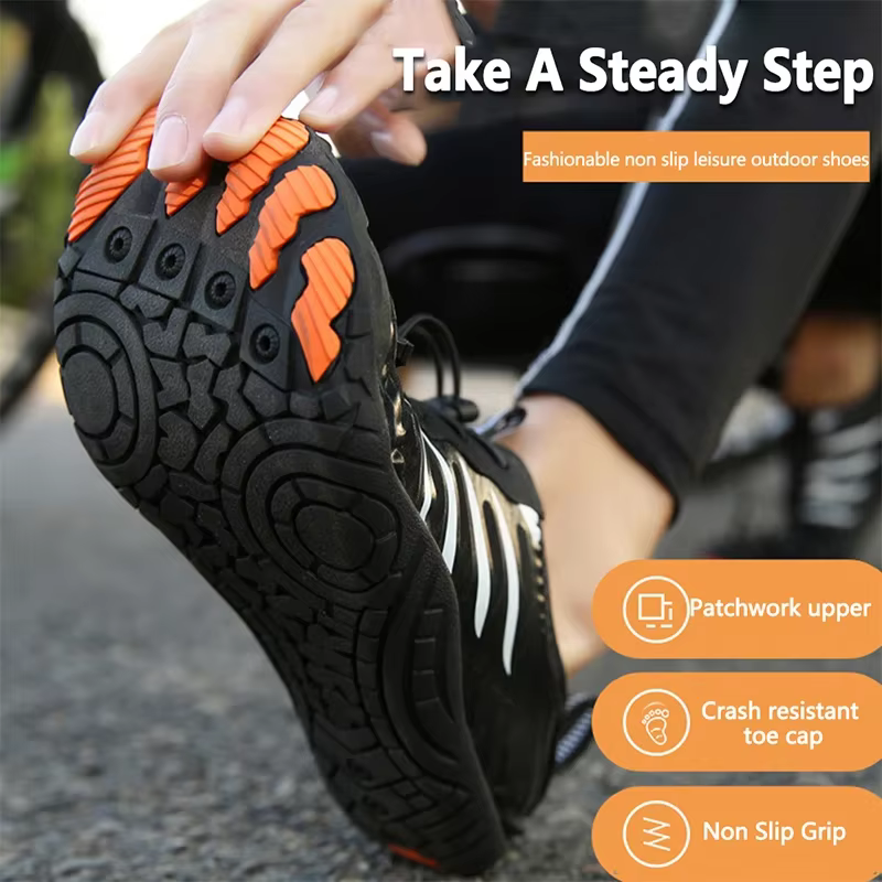 Hommes chaussures de Sport respirantes séchage rapide rivière mer Aqua chaussures chaussures d'eau pour femmes pieds nus chaussures de plage baskets de plage souples