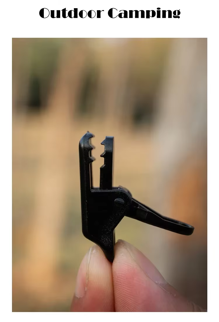 10/20/50pcs Clips de tente robustes pour bâche extérieure