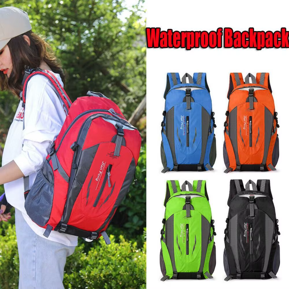 Grand Sac à Dos Étanche de 40l en Nylon Durable