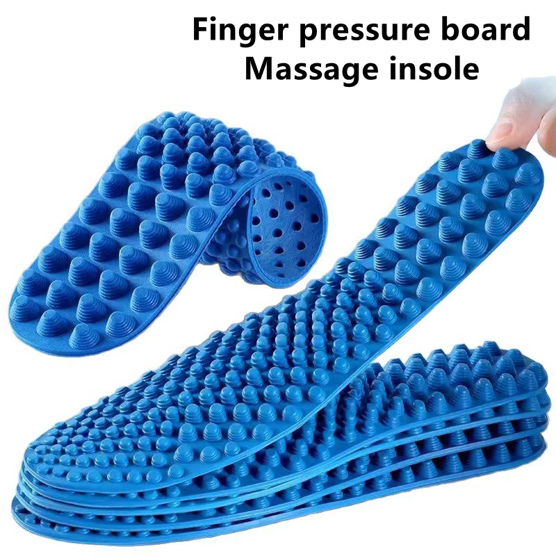 Planche de pression des doigts, semelle intérieure de Massage, soulage la fatigue des pieds, chaussures, coussinets de chaussures pour hommes et femmes, chaussures de sport souples et décontractées, s