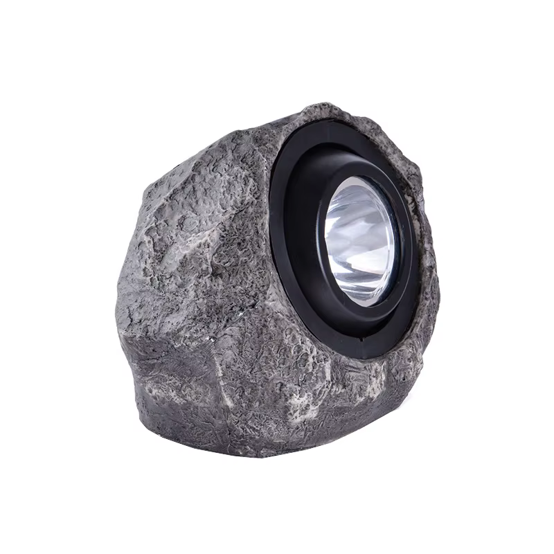 Lampe solaire d'extérieur créative en forme de pierre, lampe de pelouse, lampe de jardin, lampe de projection décorative étanche