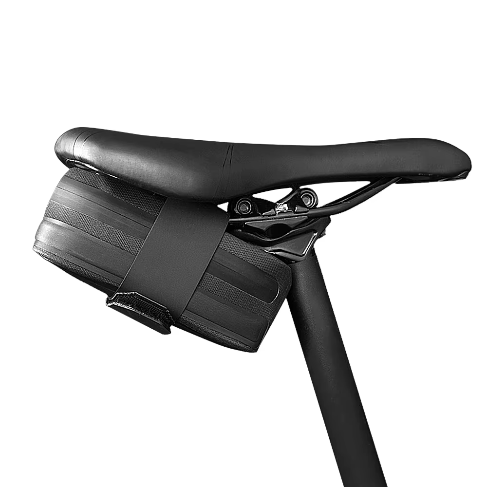 Sac de selle de vélo sac de siège de vélo réfléchissant sac de tige de siège arrière de cyclisme sac arrière de queue de grande capacité sac de vélo de route vtt vélo