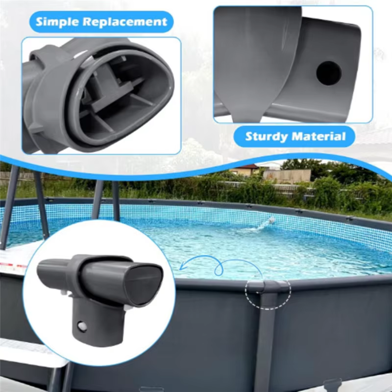Joint en T 12427 pour piscines Intex Ultra Frame, pièce de rechange Durable pour modèles de 15 pieds à 16 pieds