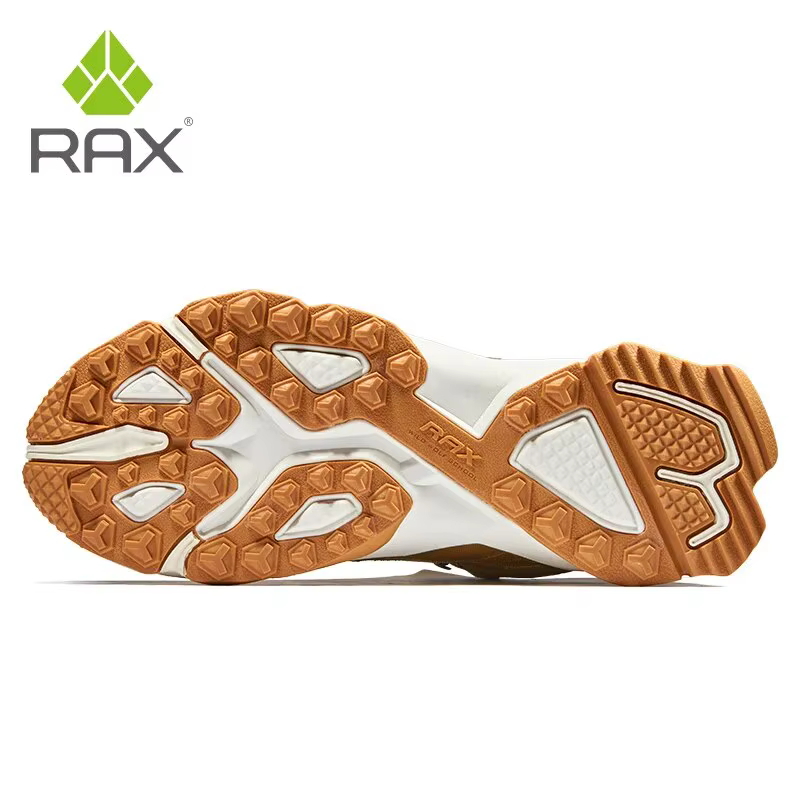 Rax-Chaussures de Randonnée en Cuir pour Homme