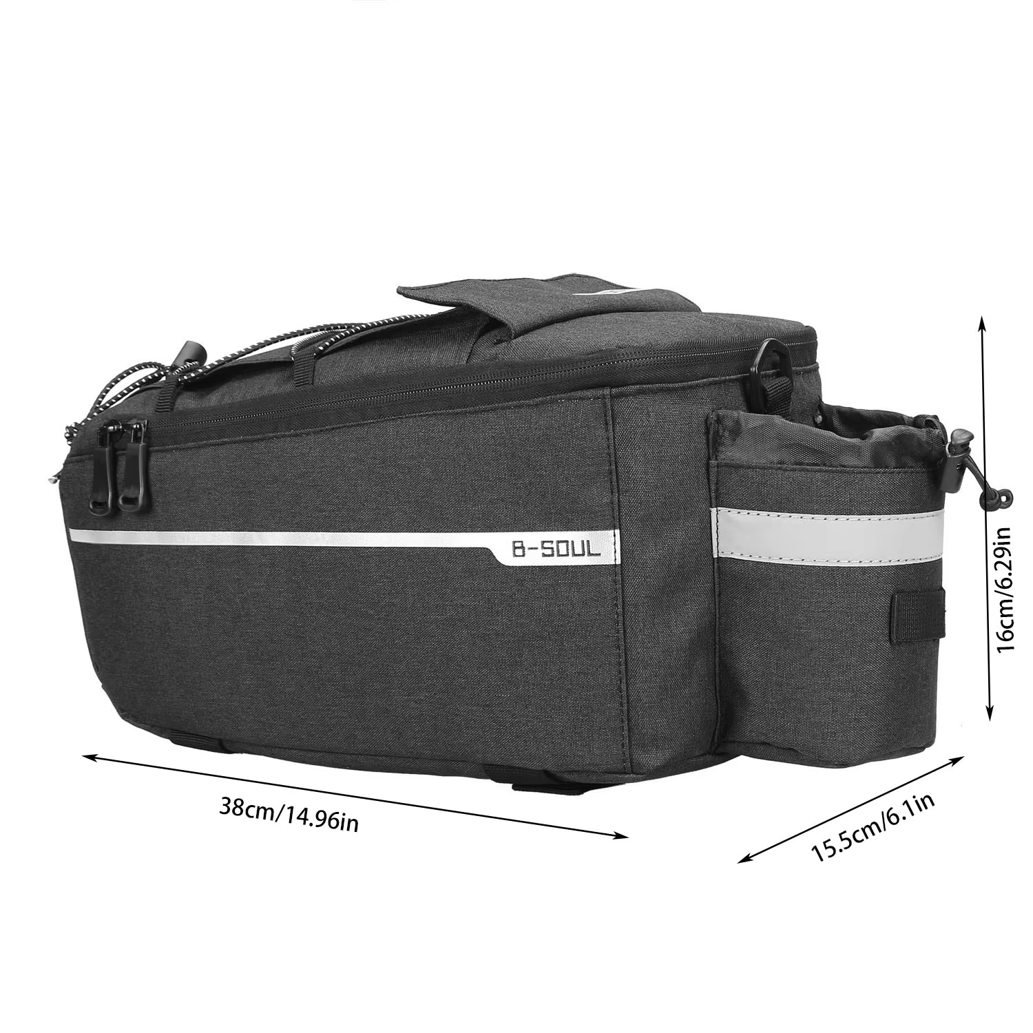 Sac de support pliant électrique pour vélos au sol