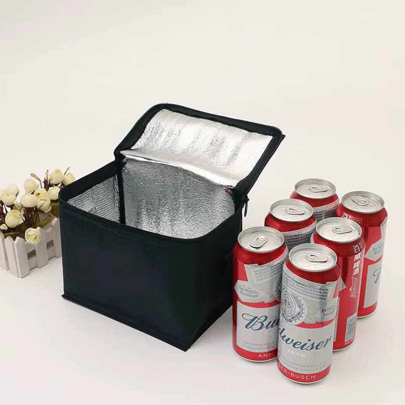 Sac Isotherme pour Aliments, Sac de Pique-Nique Portable, Sac Isotherme pour Boissons, Sacs de Rangement Réfrigérés, Organisateur Réfrigéré