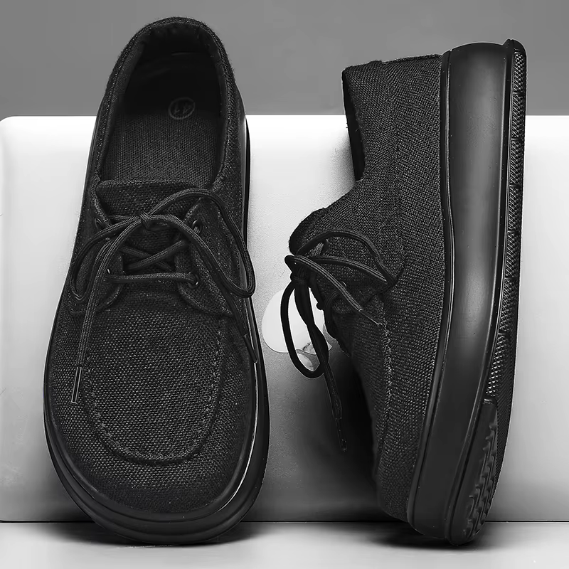 Chaussures de marche décontractées à bout large pour hommes, en toile respirante, plates, pour l'extérieur, grande taille 48, mocassins légers pour hommes