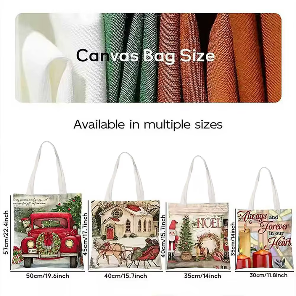 Sacs de rangement de luxe Y-Yonex, sac de plage en toile imprimé double face, sac de voyage léger et durable, sac à bandoulière, cadeau écologique