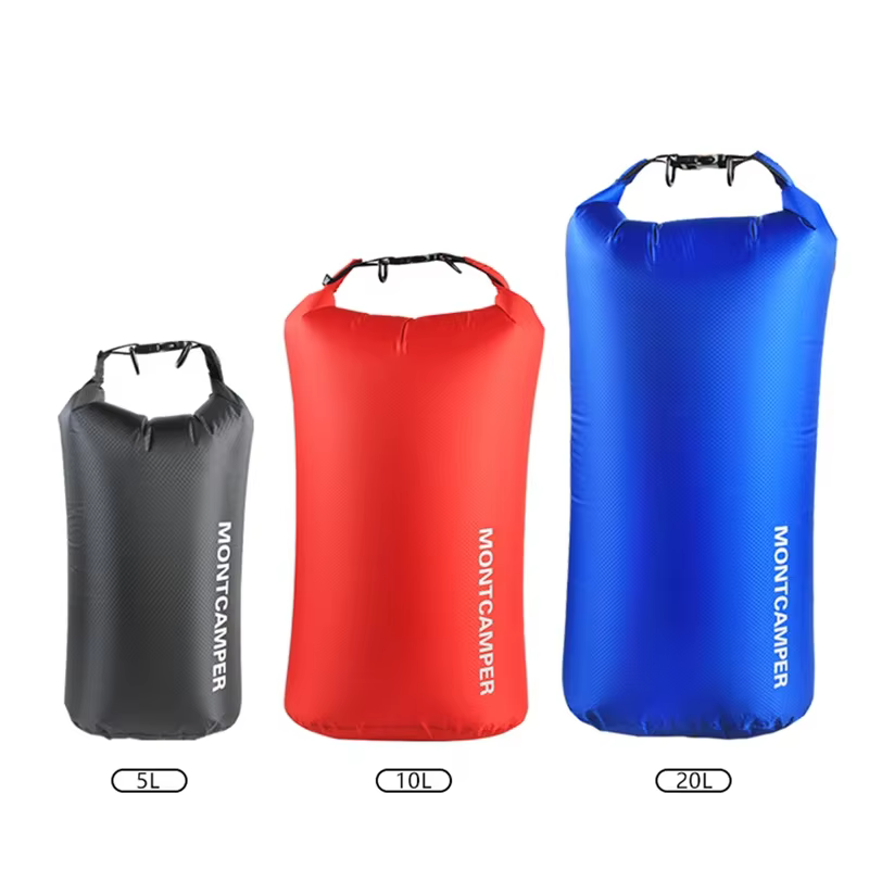 Sac sec ultraléger 3/5/10/20/35L, sac de rangement sec léger pour natation à la dérive, sac de Sport de plein air étanche pour Rafting kayak