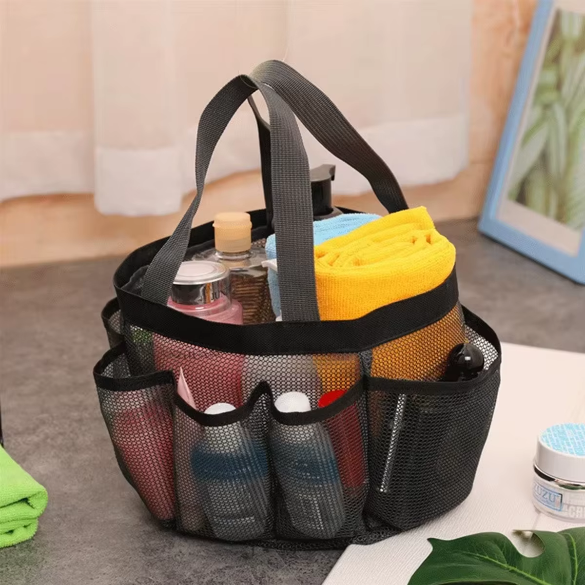Sac de Douche Portable en Maille