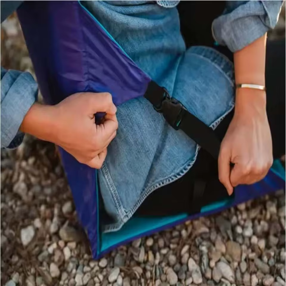 Coussin de siège de stade avec support dorsal rembourré, siège de stade inclinable, chaise de stade pliable pour femmes et hommes