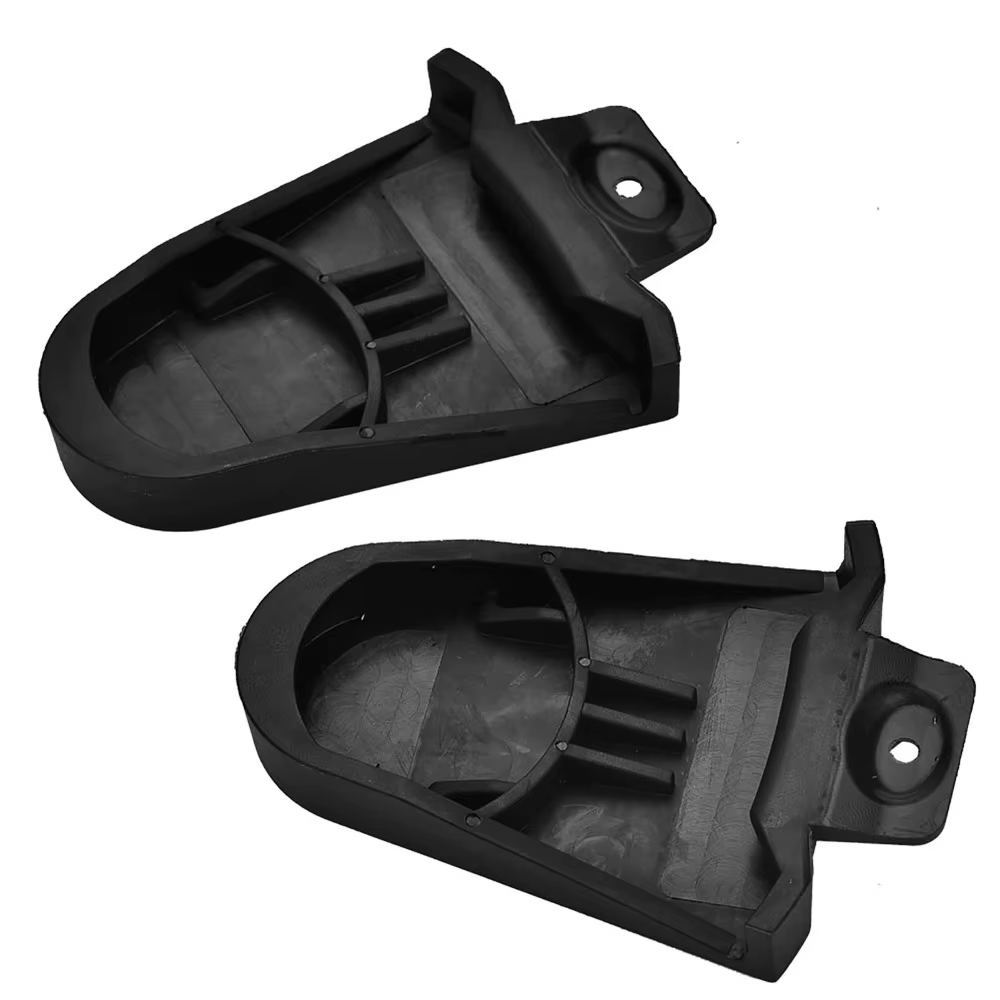 1 paire de couvre-chaussons de vélo en caoutchouc noir, confortables et protecteurs, pour chaussures Shimano SPD-SL SH10 SH11 SH12