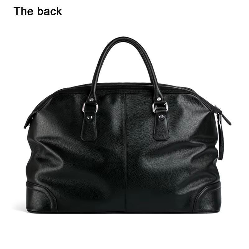 Sac de voyage de luxe en cuir véritable pour hommes
