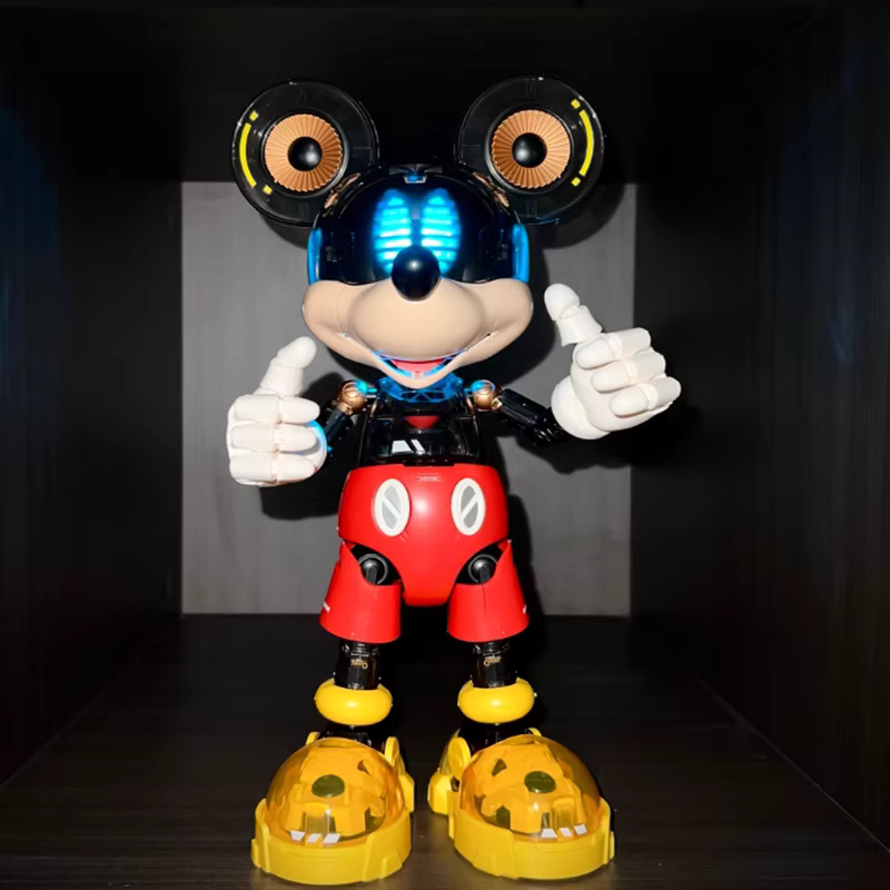 NOUVEAU Sluban Pleyerid Mickey Donald Duck Figurine d'action Anime Modèle Statue Jouets à assembler Ornement de bureau Cadeaux d'anniversaire