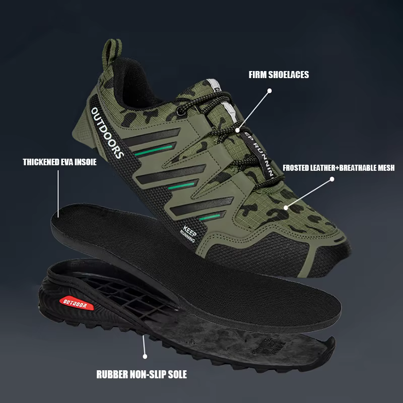 2025 nouveaux hommes chaussures de randonnée en plein air
