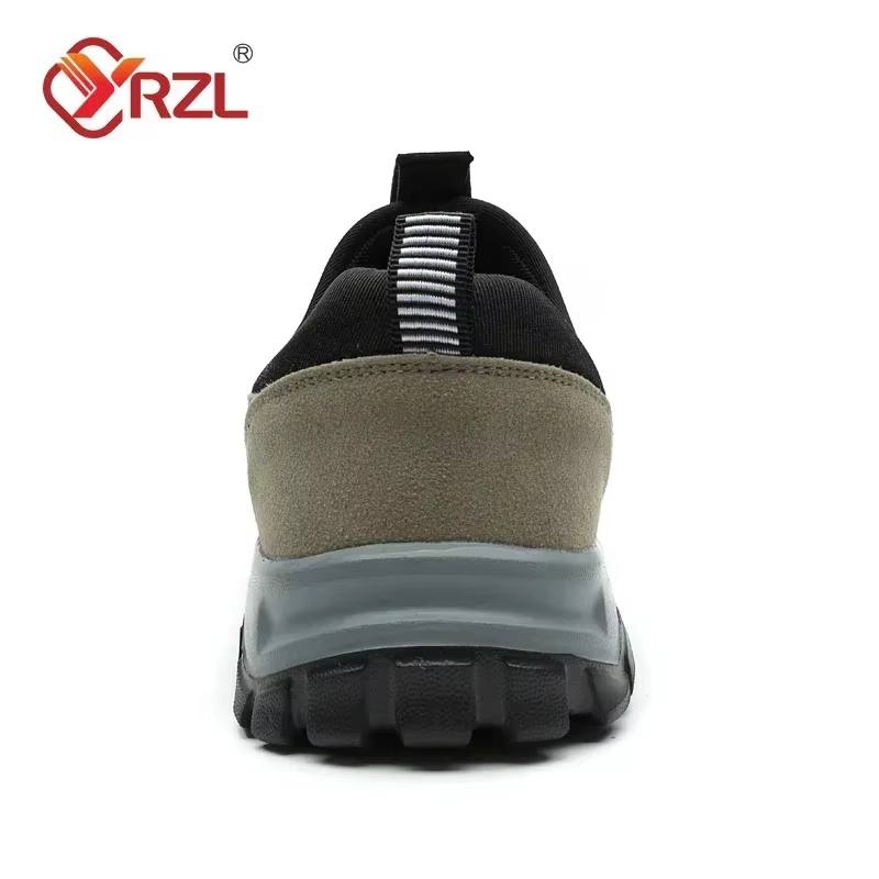 YRZL chaussures de randonnée en plein air hommes baskets sans lacet décontracté