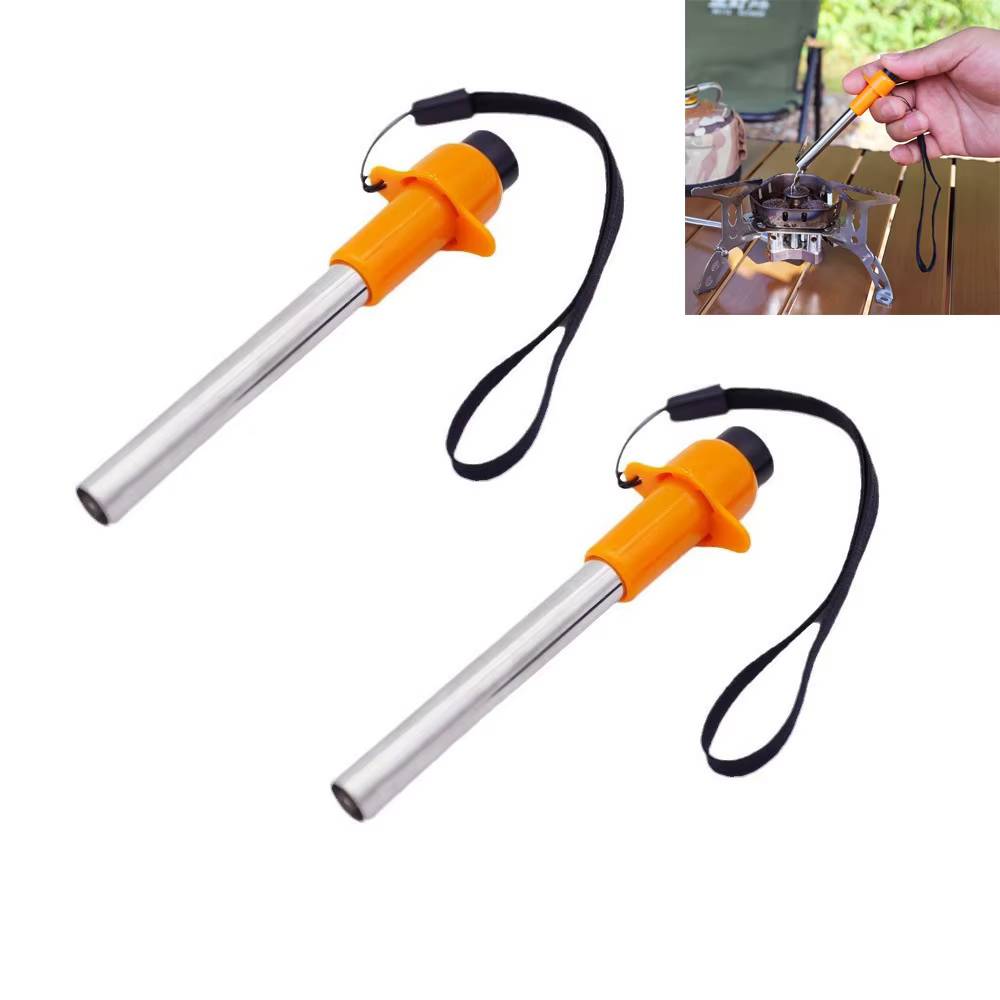 ​ Accessoires de poêle de Camping allumeur à impulsion Portable cuisine