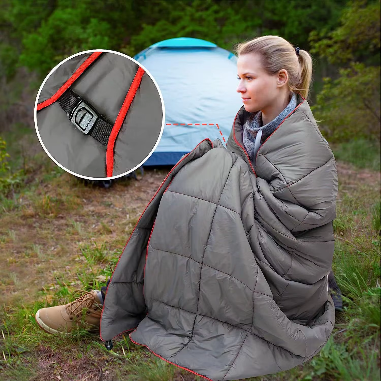 Couverture de Camping légère et chaude