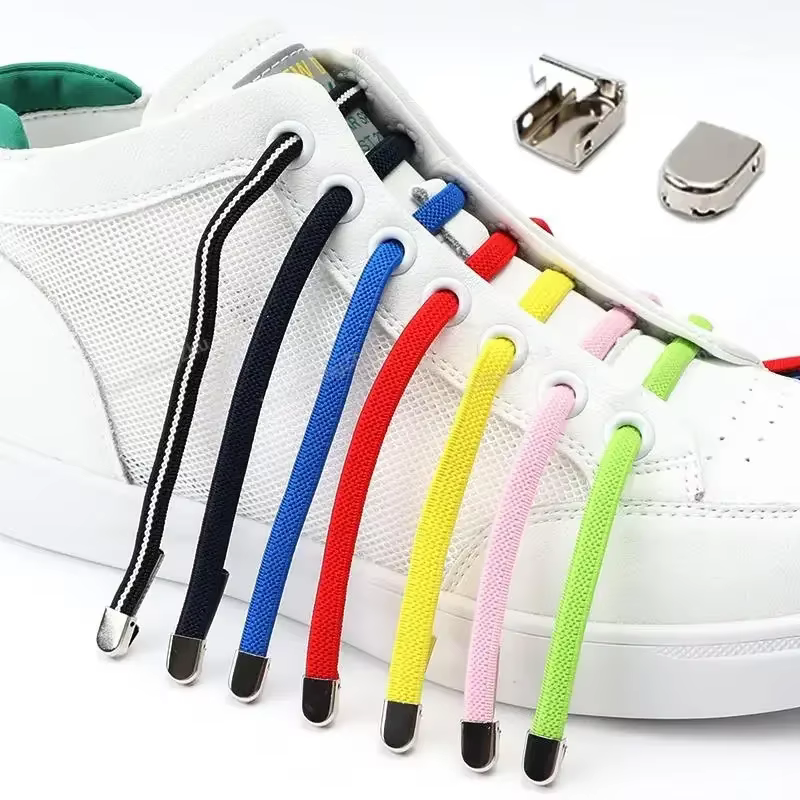 Lacets de chaussures élastiques pour enfants et adultes