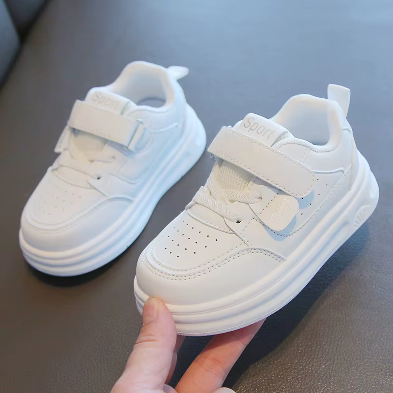 Nouveaux enfants blanc école Tennis chaussures garçons filles polyvalent enfant baskets gros école casual tout-petits mode course baskets