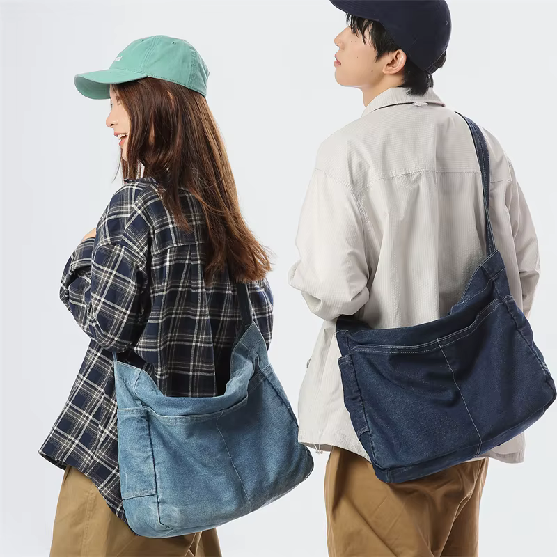 Sac à bandoulière en Denim Simple pour femmes