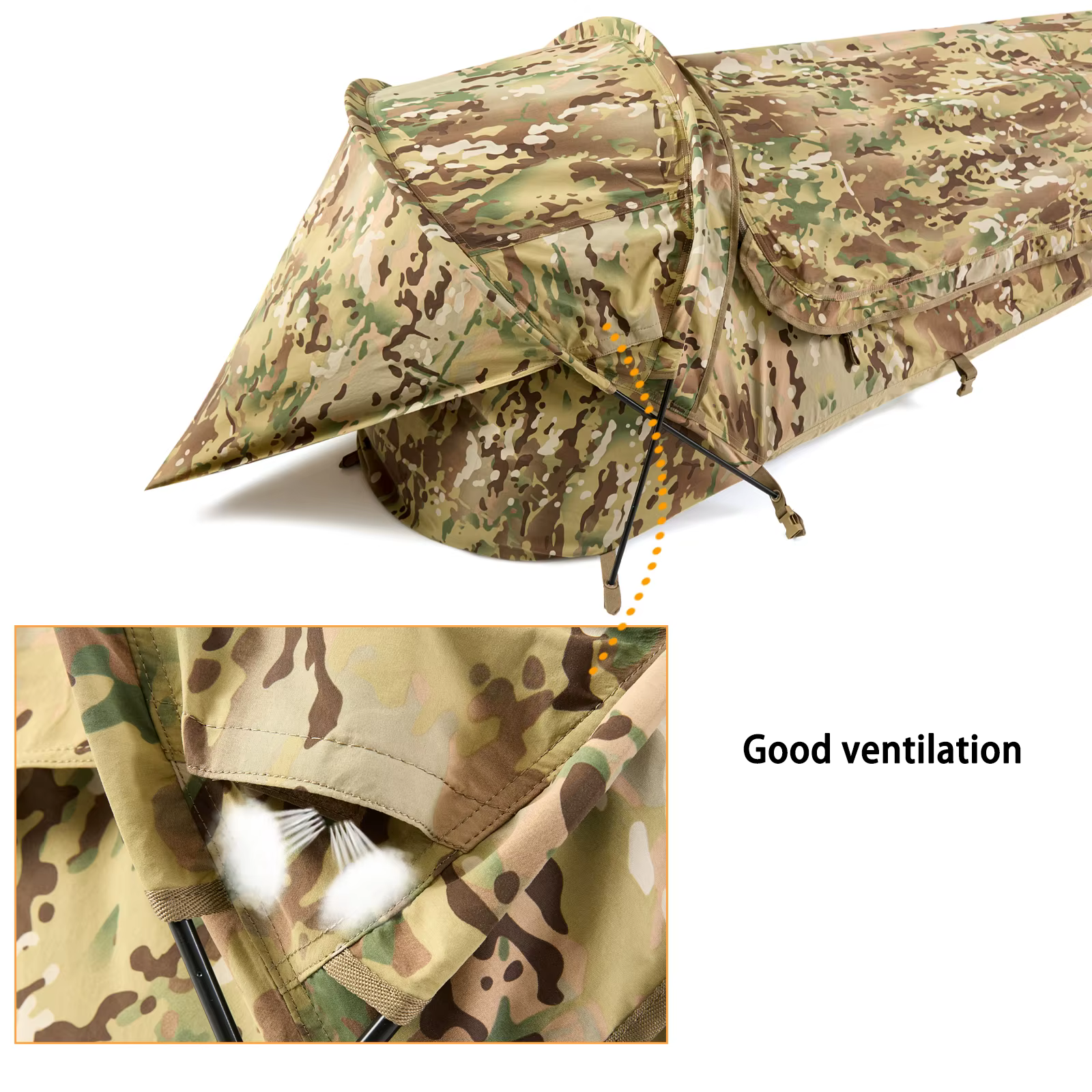 Tente militaire Hideaway Bivy légère et étanche