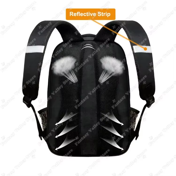 Sac à dos Ice Fire Wolf pour enfants, tigre, renard, animaux, sac de rangement pour adolescents, cartable d'école, sac à dos de voyage, cadeau