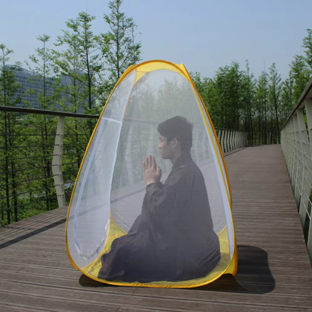 Tente transparente anti-moustique pour l'extérieur