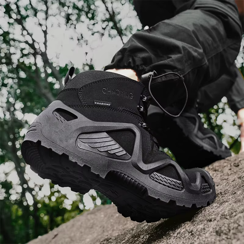 Bottes d'escalade et de randonnée imperméables pour hommes