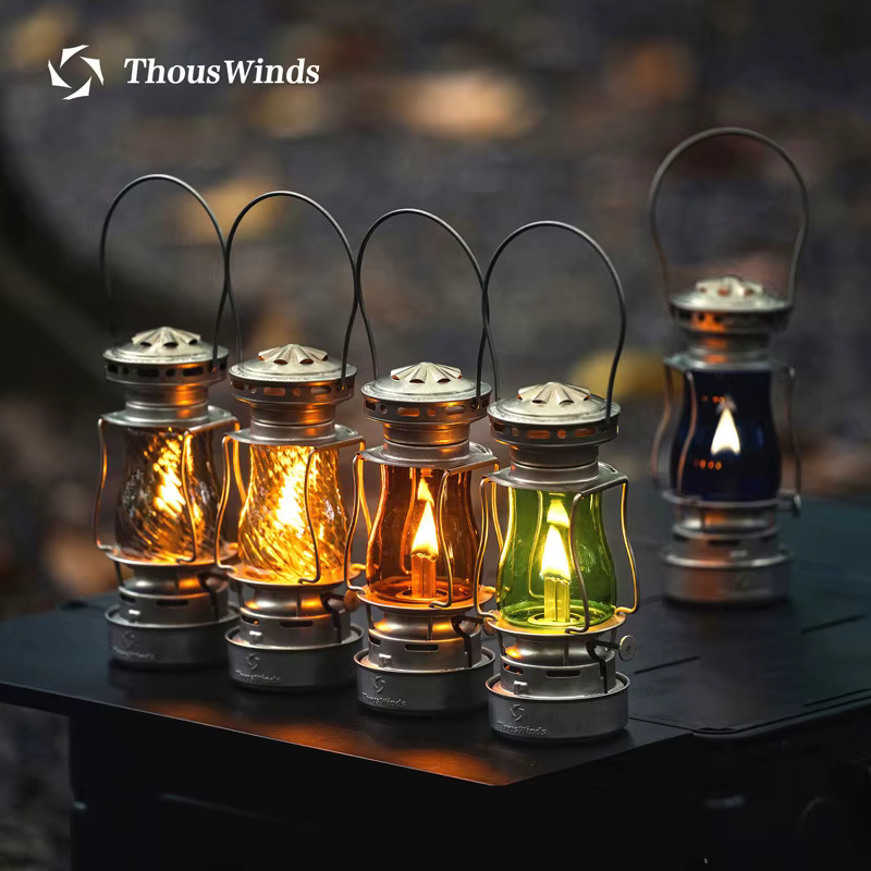 Twilight Vintage Camping Lanterne Émotion Lampe À Huile Extérieure Portable Rétro Lumières pour Sac À Dos De