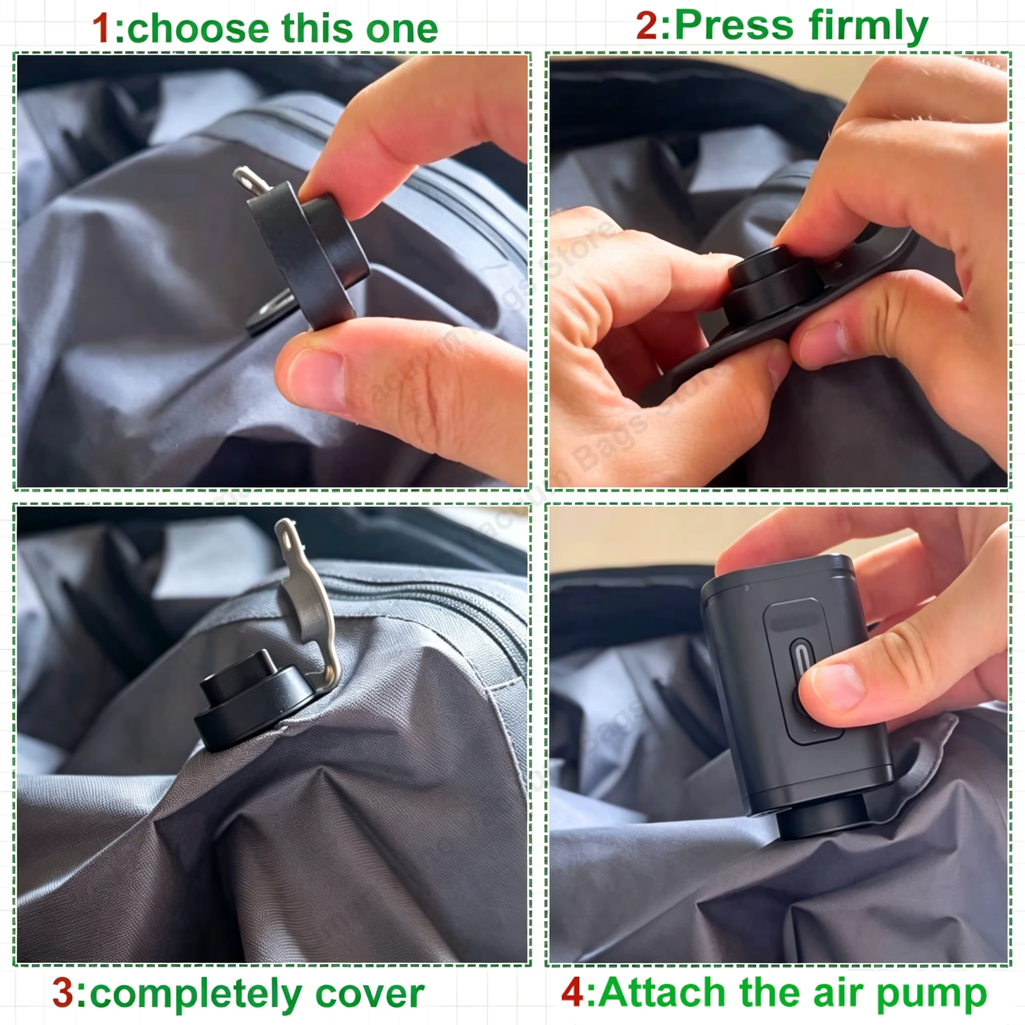 Sac sous vide de voyage 17L 28L 35L