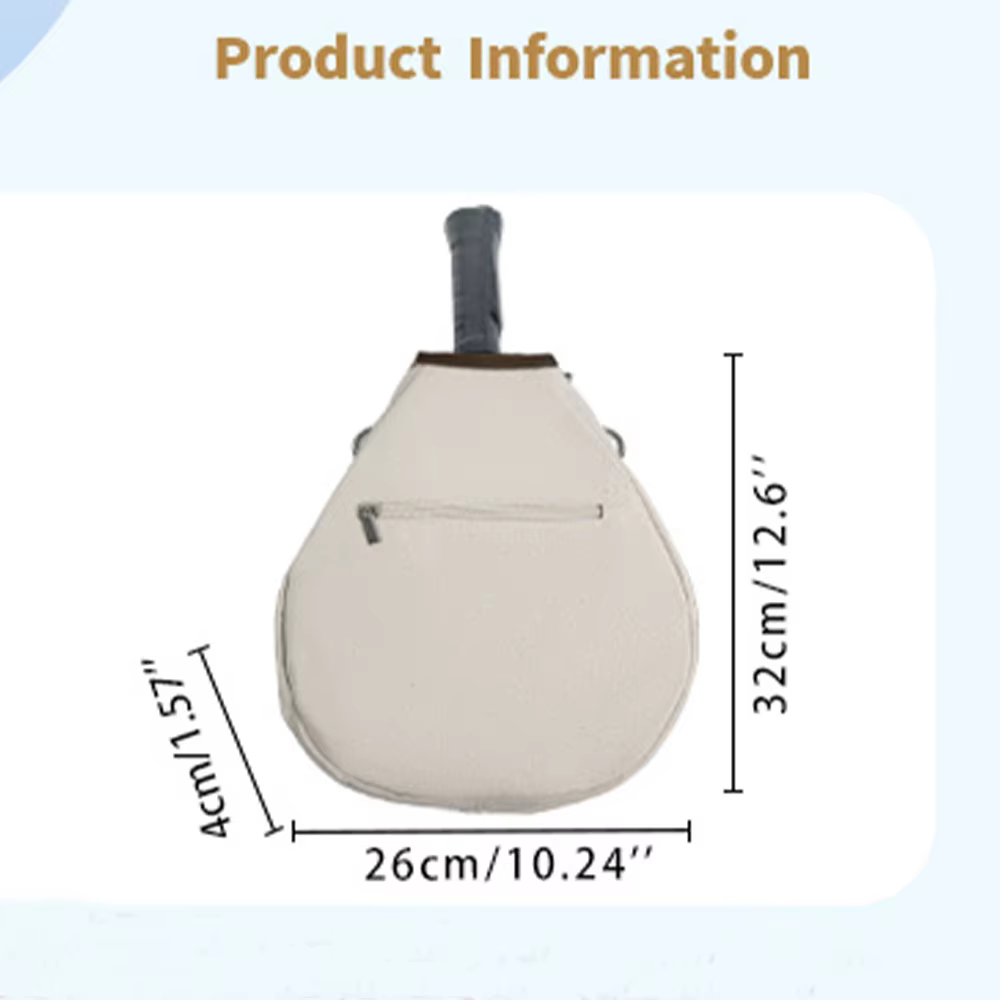 Sac de raquette de tennis et de padel