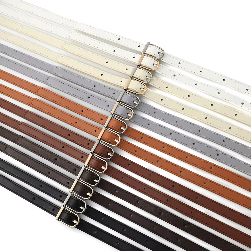 Sangle de sac en cuir PU réglable de 120cm de Long pour femmes