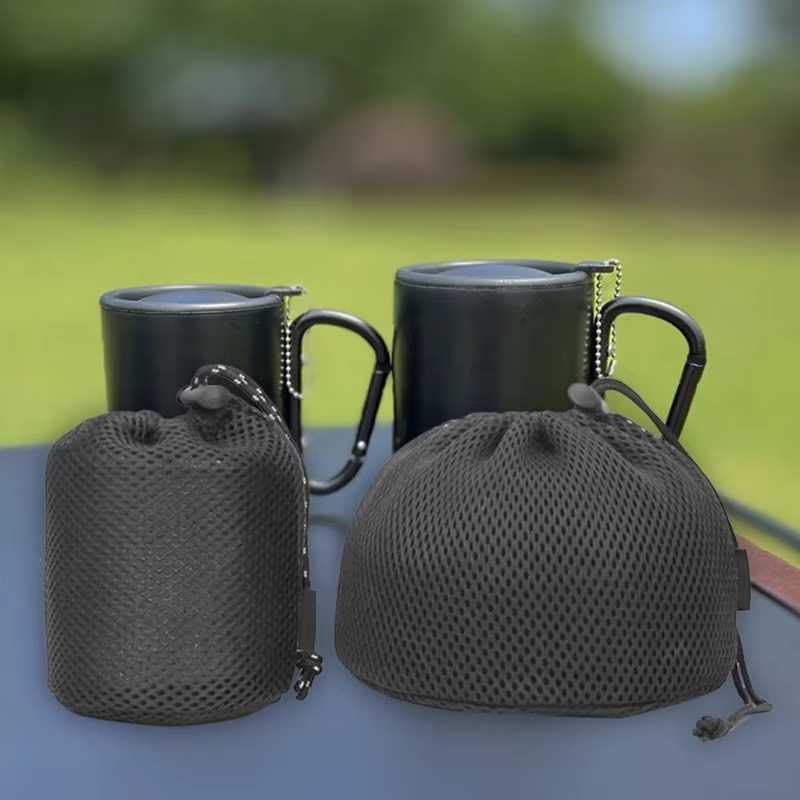 rangement pour ustensiles cuisine, en maille en Nylon, sacs à cordon