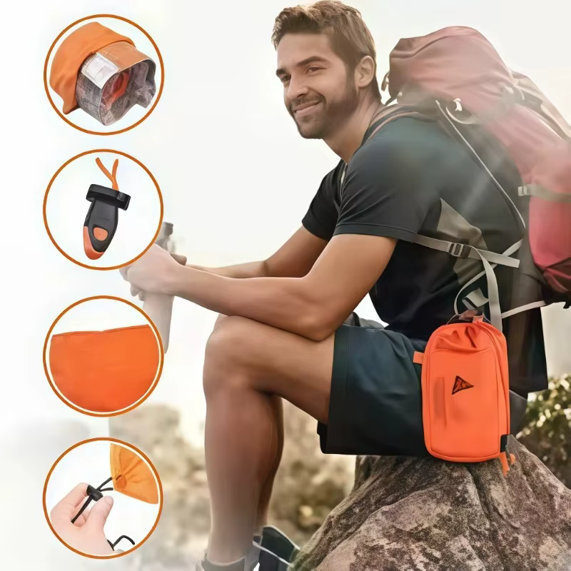 Kit de tente de survie d'urgence