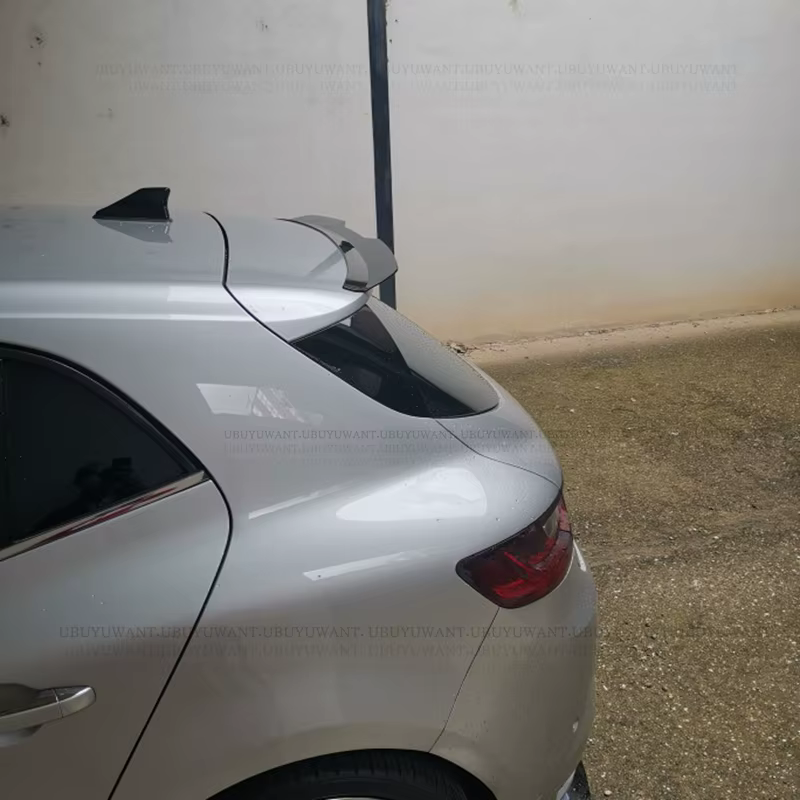 Ajustement pour 2016 - 2020 Renault Megane 4 MK4 Spoiler hayon universel voiture aile arrière toit lèvre