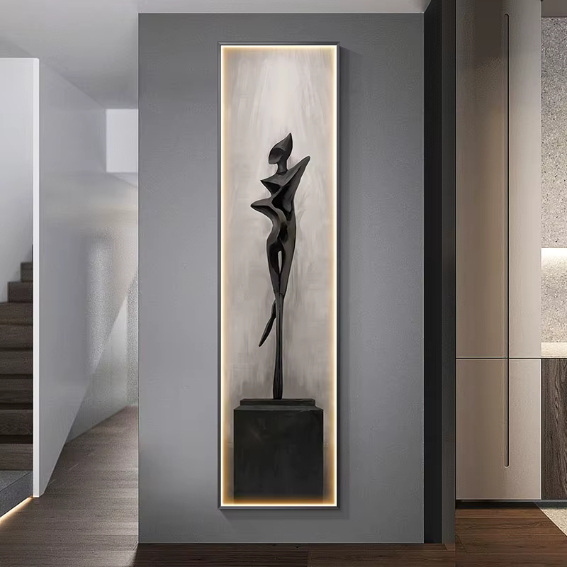 Lampe murale LED moderne abstraite pour salon, cuisine, véranda, couloir, salle à manger, décoration intérieure