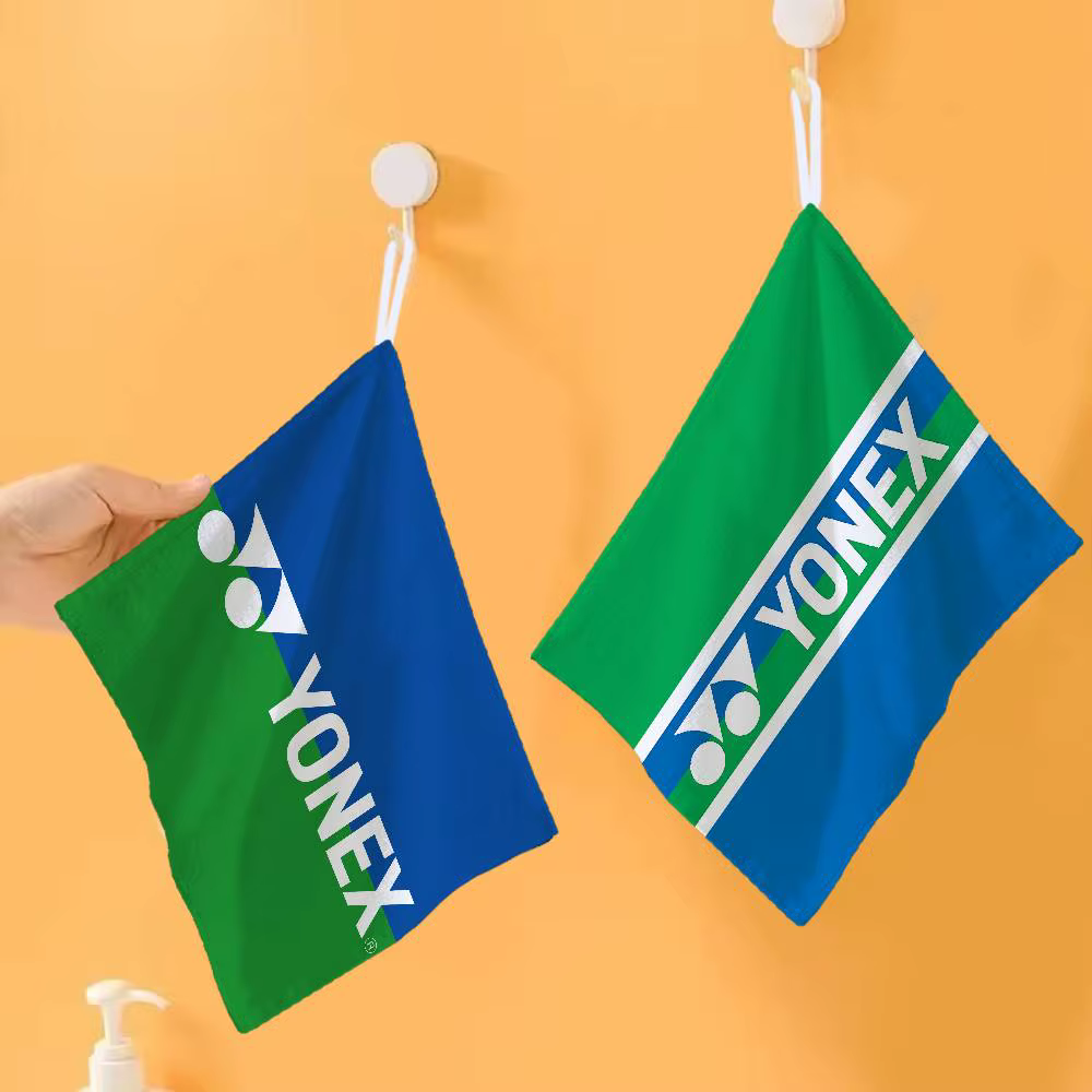 Serviette de sport Y-Yonex en polyester et coton, à séchage rapide, pour cuisine et salle de bain, à suspendre