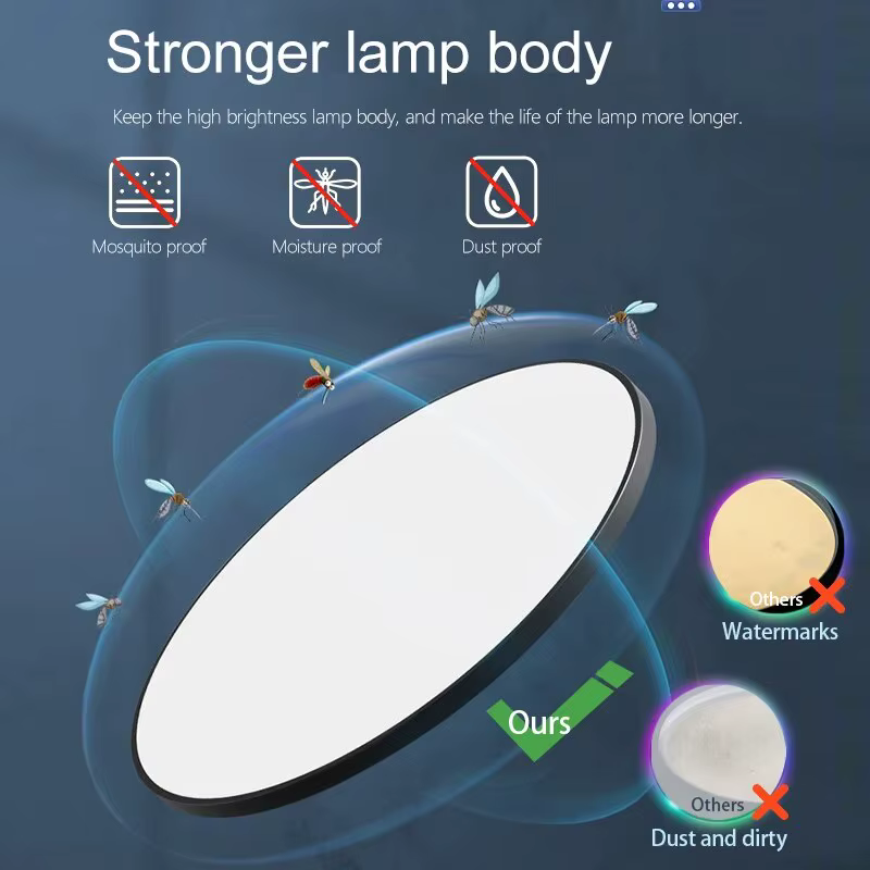 Plafonnier LED intelligent avec télécommande