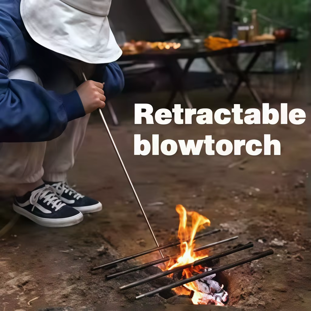 Tube de feu de Camping en plein air-démarreur de feu rétractable Portable pour équipement de survie