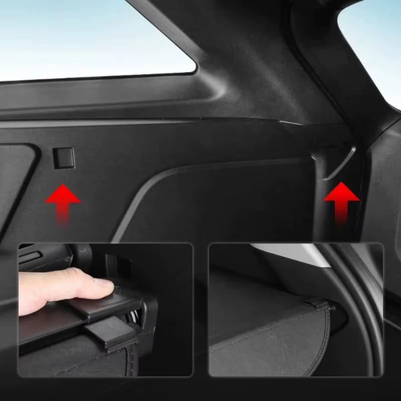 Couverture de coffre rétractable pour Toyota Corolla Touring 2021 – 2024, support de colis, bouclier de confidentialité, accessoires d'intérieur automobile