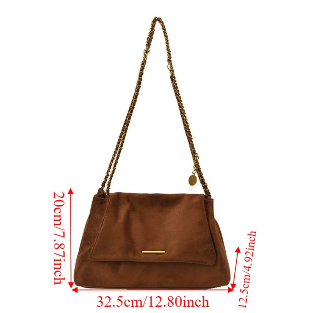 Sac fourre-tout en daim à une épaule