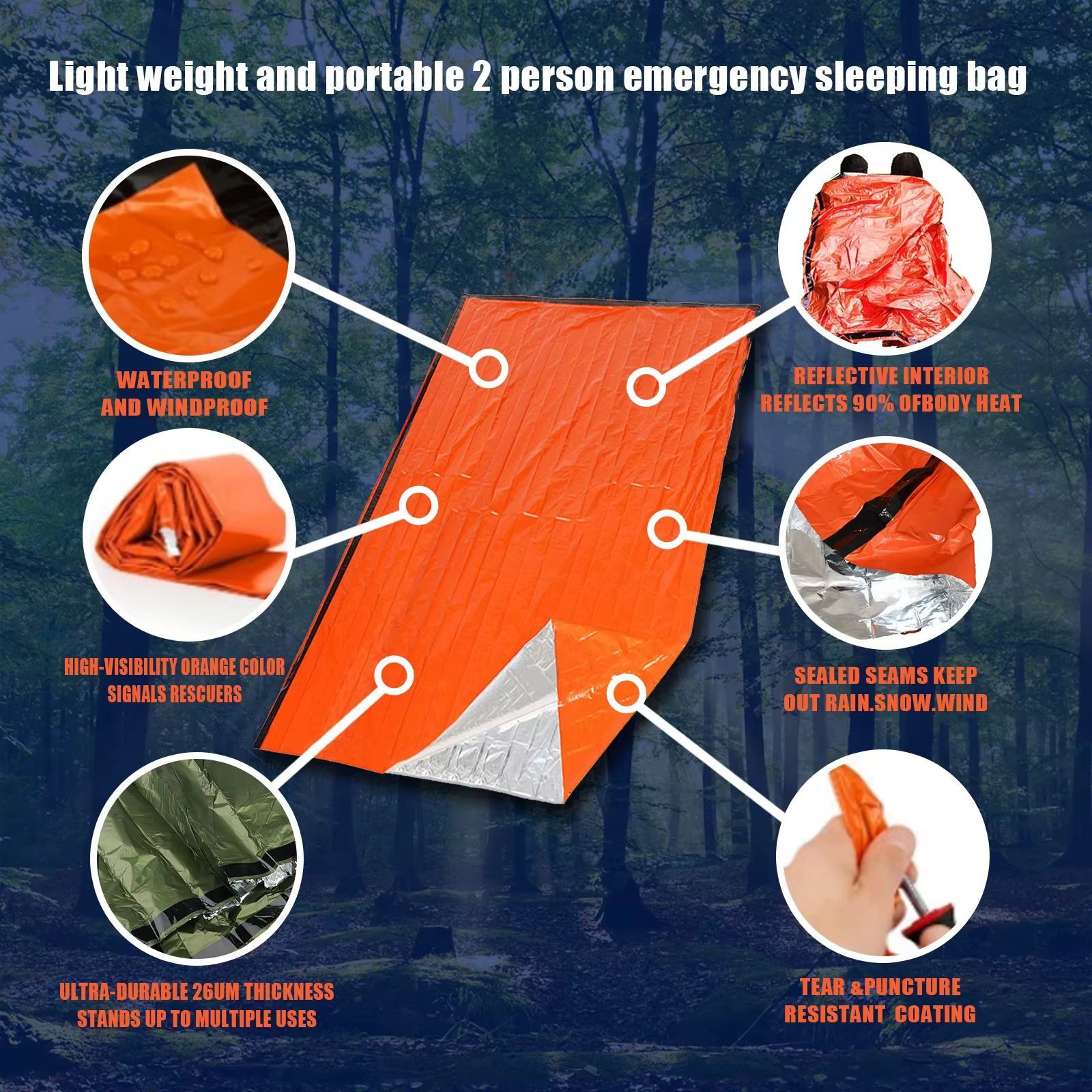 Sac de couchage spécial alpinisme et randonnée