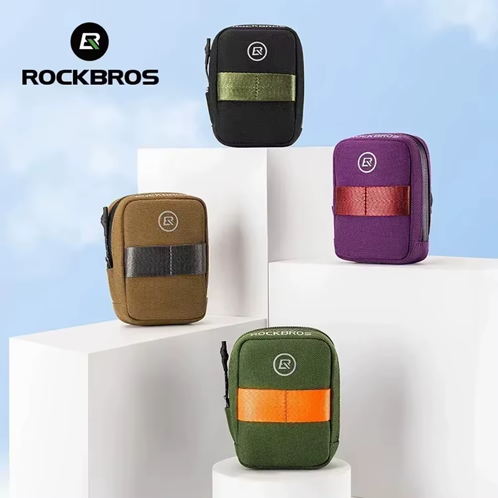  ROCKBROS Mini sac de selle de vélo léger petit sac de vélo 0