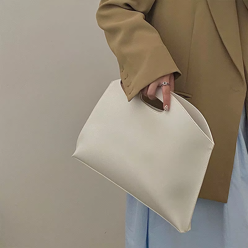 Sac à main pour femmes, nouveau sac de fichiers de grande capacité, sac de banlieue polyvalent à la mode, mallette en cuir élégante, sac pour femmes