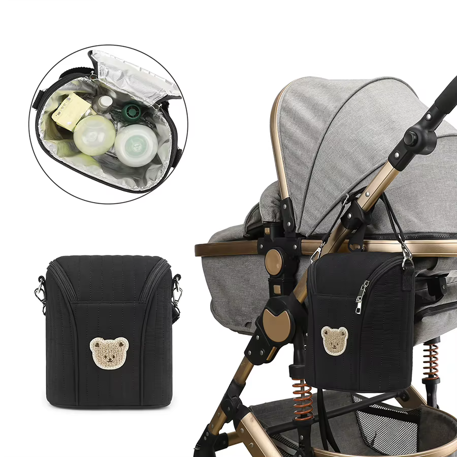 Sac isotherme portable pour lait maternel, sac de voyage isolé pour biberons, sac de rangement pour tire-lait, sac thermique de conservation au froid pour maman