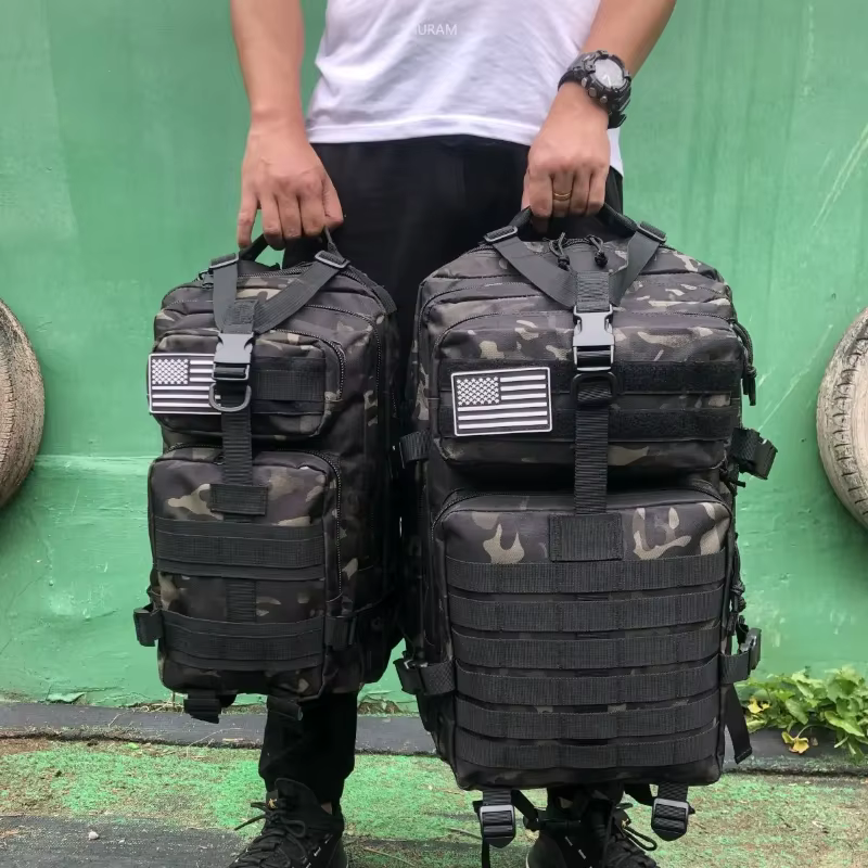 25L/50L 1000D Nylon imperméable Trekking pêche chasse sac à dos sacs à dos en plein air sport tactique Camping randonnée
