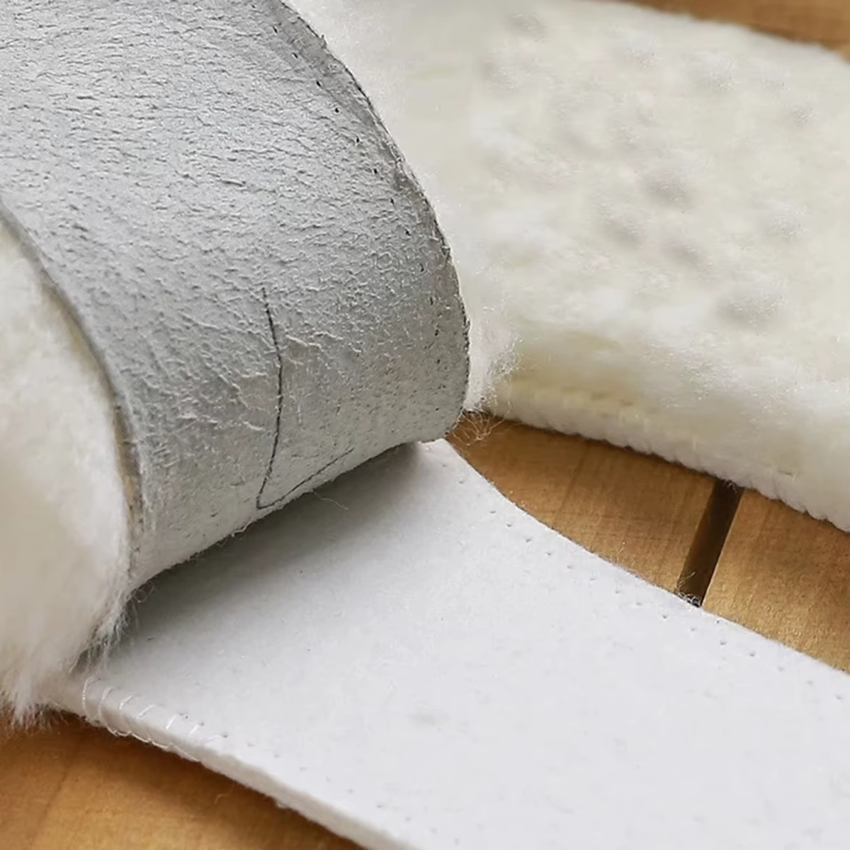 Semelles intérieures en peau de mouton, vraie fourrure naturelle, laine et cachemire, chaussures thermiques d'hiver pour adultes et enfants, bottes de neige chaudes, coussinet de chaussure surdimensio