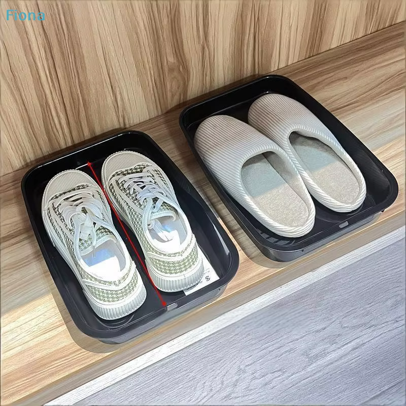 ⛟ Boîte de rangement pour chaussures de voiture, organiseur de chaussures imperméable pour coffre de voiture, support portable pour chaussures pour l'intérieur de la voiture